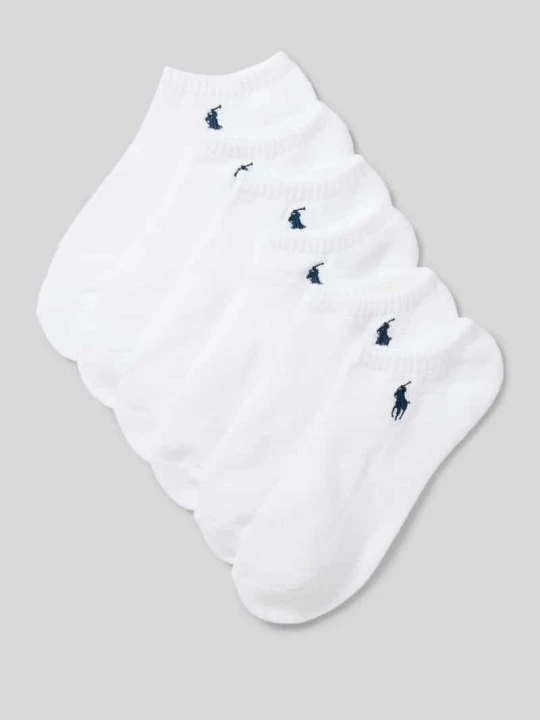 Zdjęcie produktu Skarpety z dodatkiem streczu w zestawie 6 szt. Polo Ralph Lauren Biały