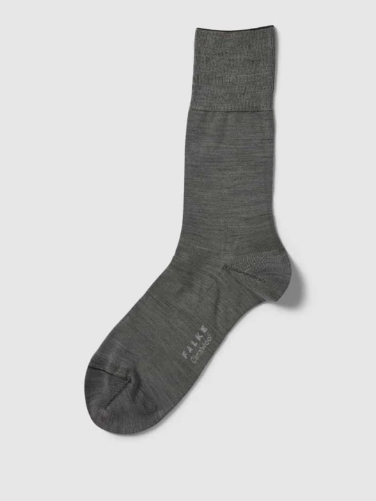 Zdjęcie produktu Skarpety z dodatkiem wełny model ‘ClimaWool’ Falke Jasnoszary