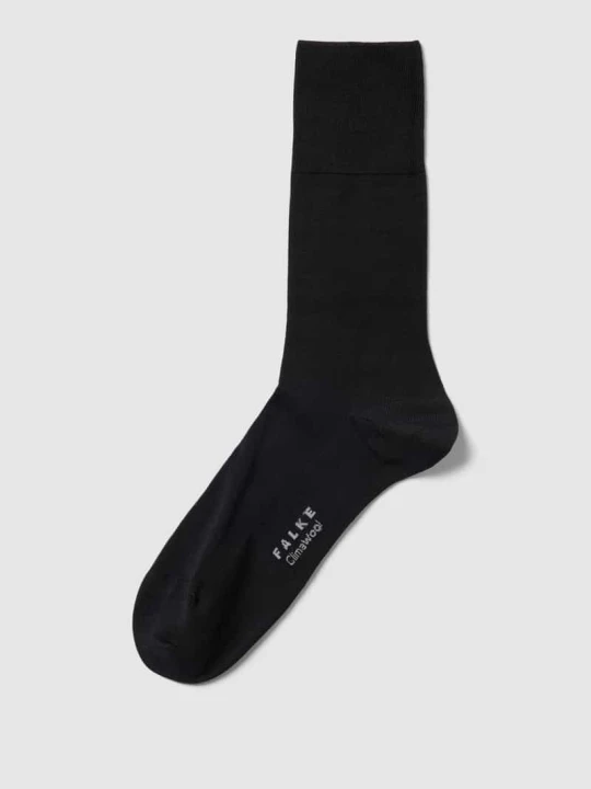 Zdjęcie produktu Skarpety z dodatkiem wełny model ‘ClimaWool’ Falke Czarny