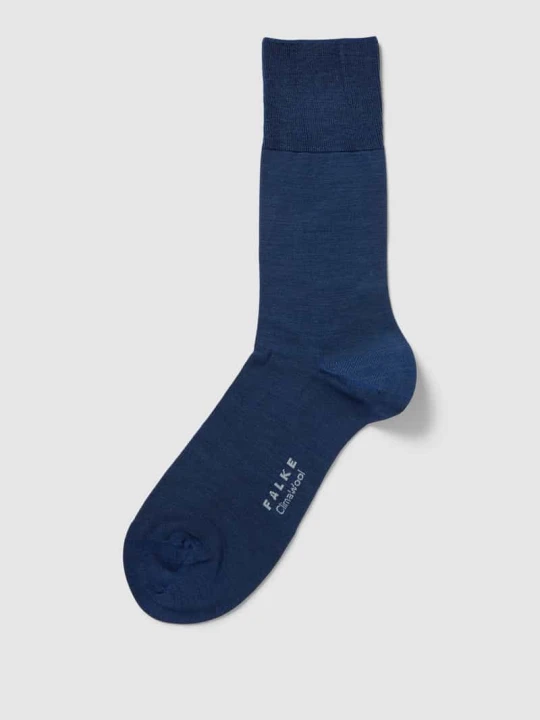 Zdjęcie produktu Skarpety z dodatkiem wełny model ‘ClimaWool’ Falke Niebieski