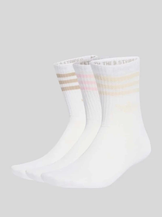 Zdjęcie produktu Skarpety z dodatkiem wełny w zestaw 3 szt. adidas Originals Biały