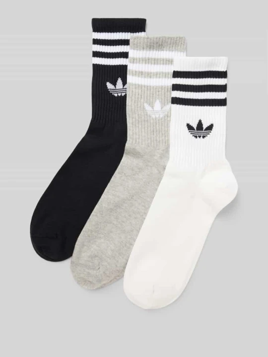 Zdjęcie produktu Skarpety z logo w zestawie 3 szt. adidas Originals Biały