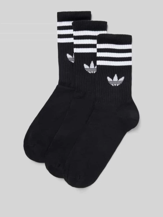 Zdjęcie produktu Skarpety z logo w zestawie 3 szt. adidas Originals Czarny
