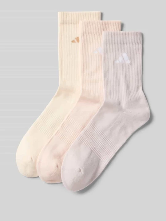 Zdjęcie produktu Skarpety z logo w Zestaw 3 szt. Adidas Beżowy