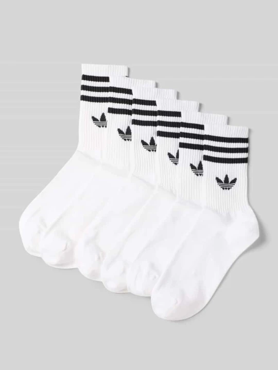 Zdjęcie produktu Skarpety z logo w zestawie 6 szt. adidas Originals Biały