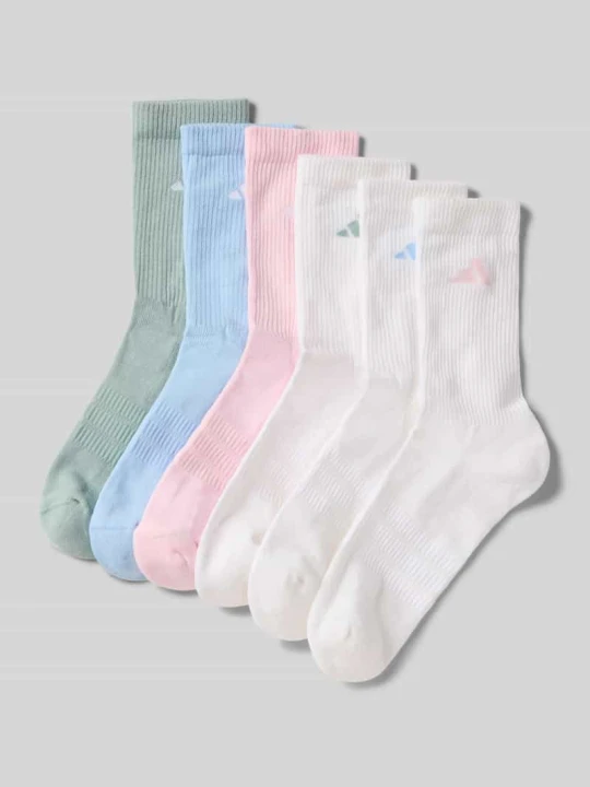Zdjęcie produktu Skarpety z logo w Zestaw 6 par Adidas Biały