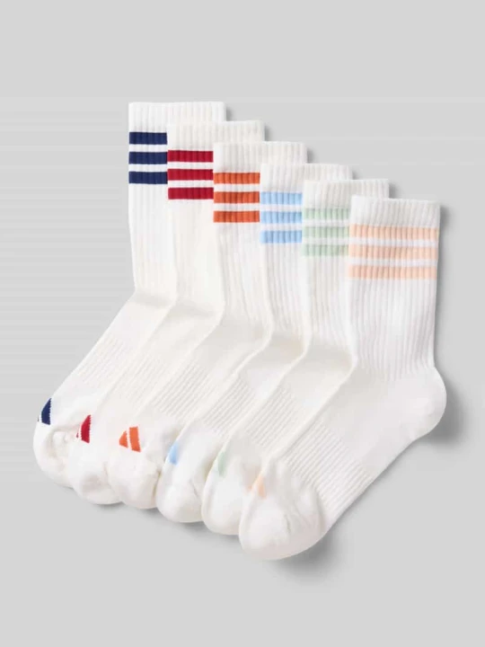 Zdjęcie produktu Skarpety z logo w Zestaw 6 par Adidas Biały