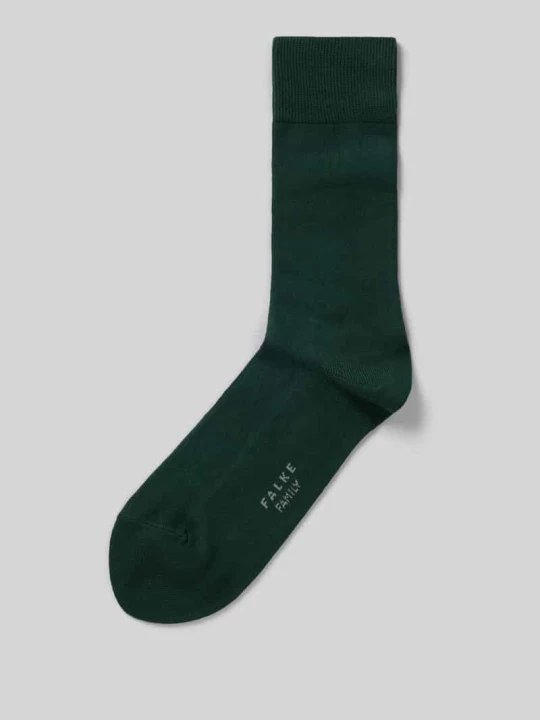 Zdjęcie produktu Skarpety z mieszanka bawełny model 'Family' Falke Zielony