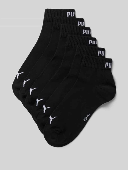 Zdjęcie produktu skarpety z mieszanka bawełny w zestaw 6 par Puma Biały