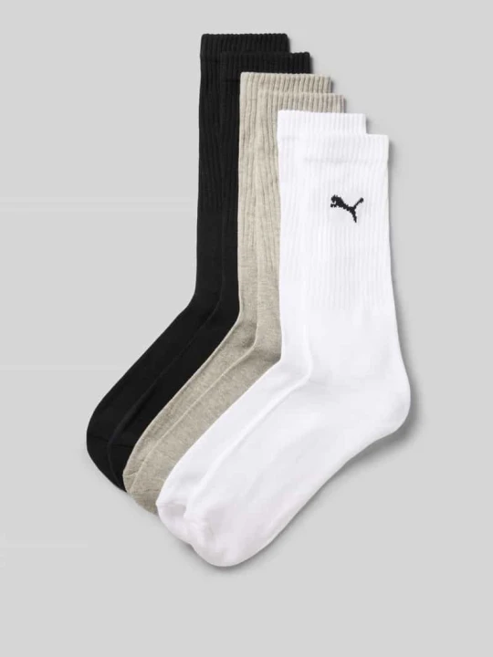 Zdjęcie produktu skarpety z mieszanka bawełny w zestaw 6 par Puma Średnioszary