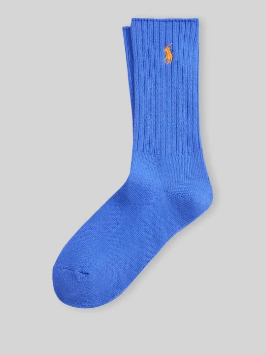 Zdjęcie produktu „Skarpety z mieszanka bawełny z wyhaftowane logo” Polo Ralph Lauren Królewski niebieski