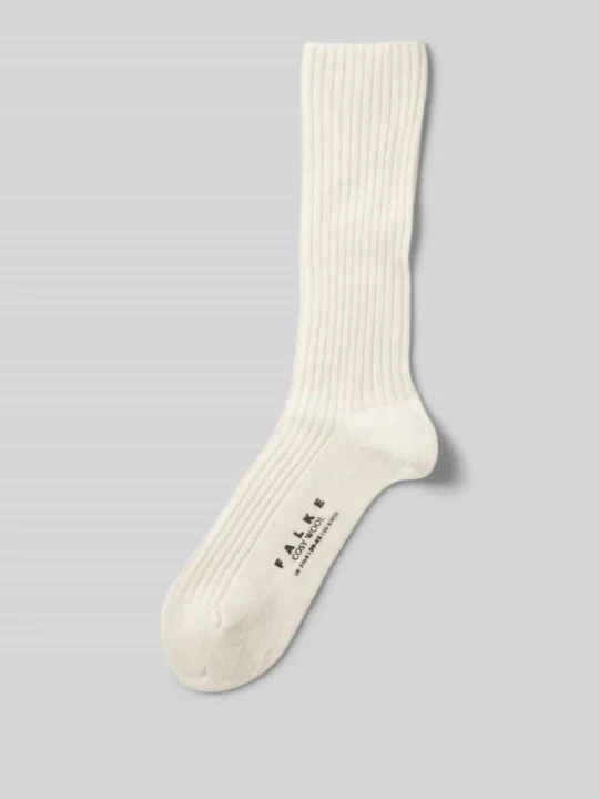 Zdjęcie produktu Skarpety z Mieszanka wełny z dodatkiem kaszmiru Model 'COSY' Falke Złamany biały