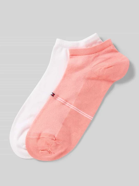 Zdjęcie produktu Skarpety z Mieszanka wiskozy i bawełny w Zestaw 2 szt. Tommy Hilfiger Morelowy