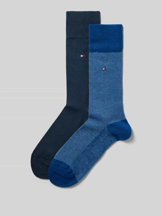 Zdjęcie produktu skarpety z mieszanki bawełny Tommy Hilfiger Królewski niebieski