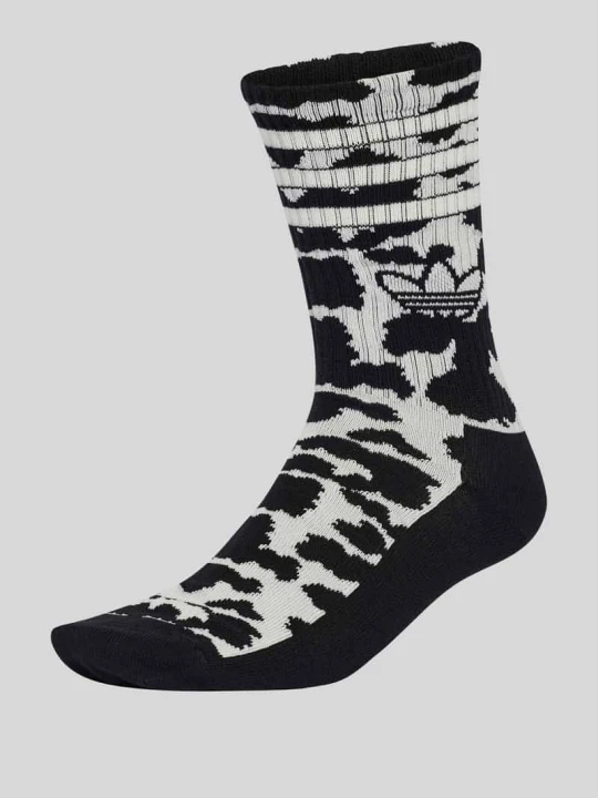 Zdjęcie produktu Skarpety z mieszanki bawełny w zestawie 2 szt. adidas Originals Czarny