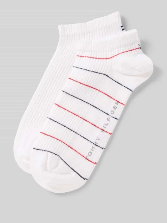 Zdjęcie produktu Skarpety z mieszanki bawełny w zestawie 2 szt. Tommy Hilfiger Biały