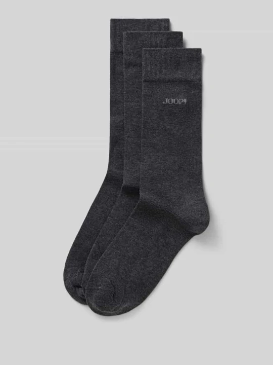 Zdjęcie produktu Skarpety z mieszanki bawełny w zestawie 3 szt. JOOP! Antracytowy