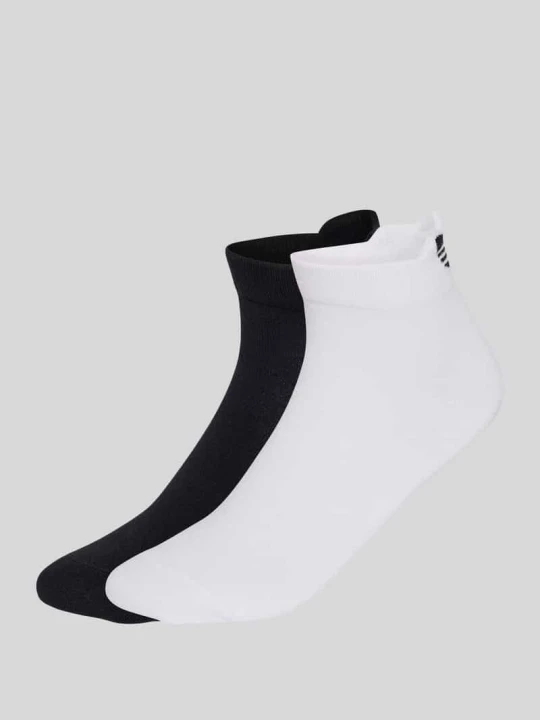 Zdjęcie produktu Skarpety z mieszanki bawełny z wyhaftowanym logo w zestaw 2 szt. adidas Originals Czarny