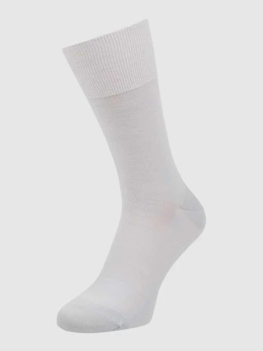 Zdjęcie produktu Skarpety z mieszanki żywej wełny model 'Airport Sock' Falke Jasnoniebieski
