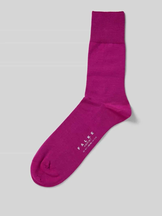 Zdjęcie produktu Skarpety z mieszanki żywej wełny model ‘Airport Sock’ Falke Mocnoróżowy