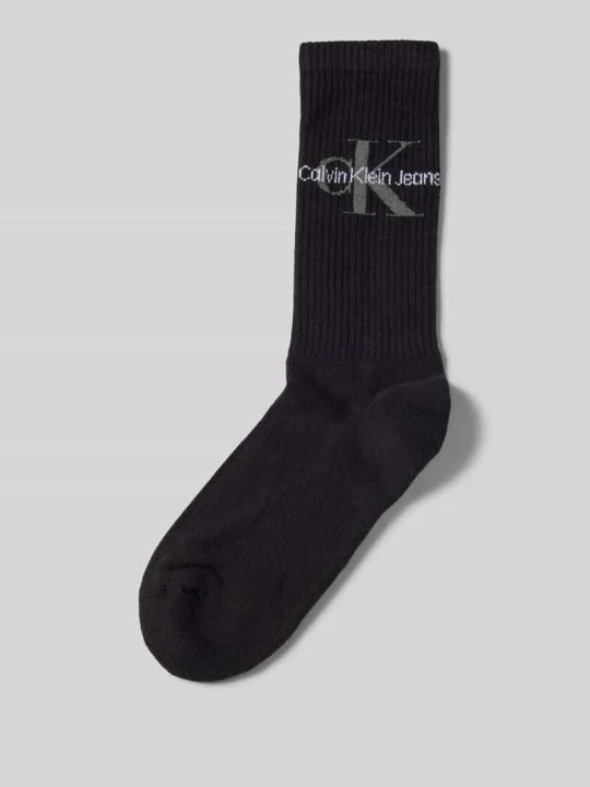 Zdjęcie produktu Skarpety z nadrukiem z logo Calvin Klein Czarny