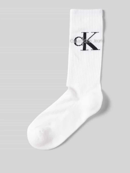 Zdjęcie produktu Skarpety z nadrukiem z logo Calvin Klein Biały