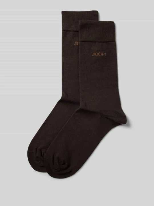 Zdjęcie produktu Skarpety z nadrukiem z logo JOOP! Ciemnobrązowy