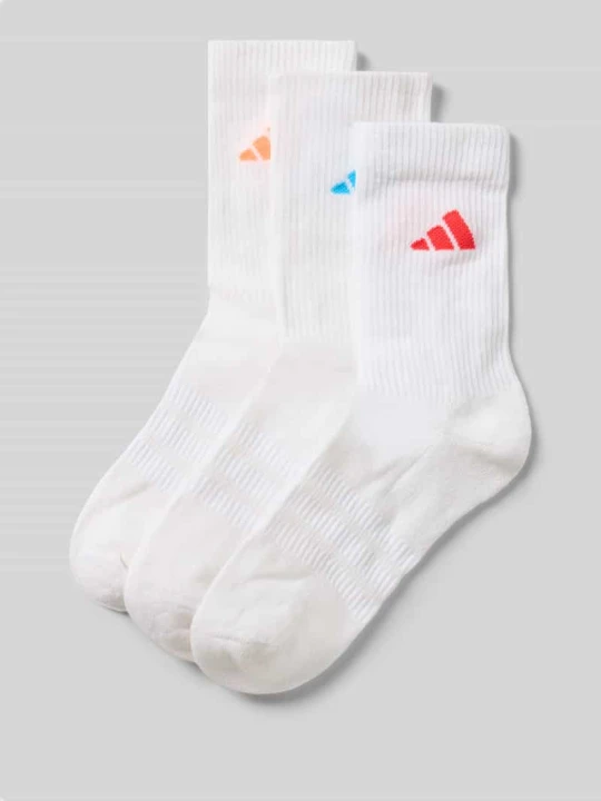 Zdjęcie produktu Skarpety z Nadruk z logo w Zestaw 3 szt. Adidas Biały