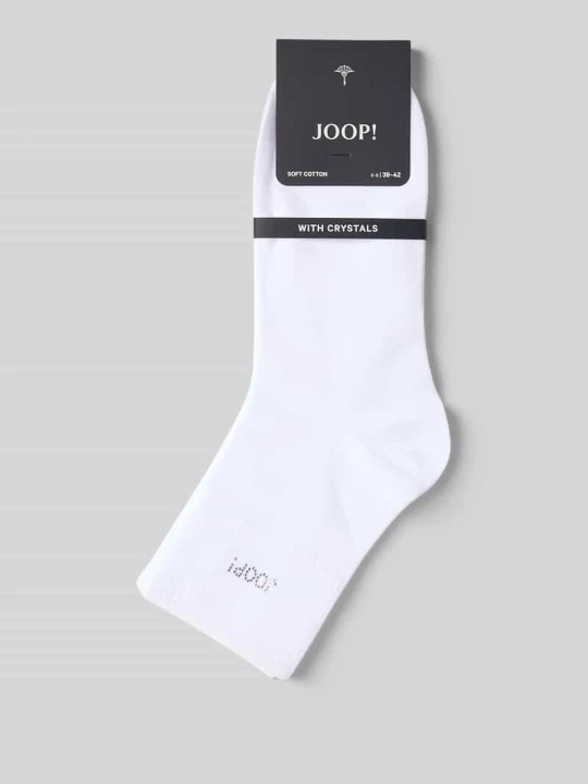 Zdjęcie produktu skarpety z obszyciem z kamieni stras JOOP! Biały