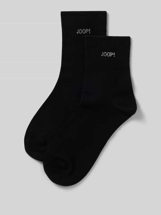 Zdjęcie produktu skarpety z obszyciem z kamieni stras JOOP! Czarny