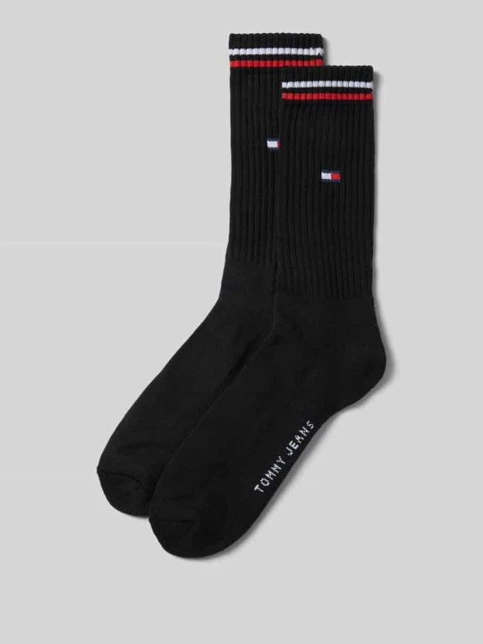 Zdjęcie produktu Skarpety z paskami w kontrastowym kolorze w zestawie 2 szt. Tommy Hilfiger