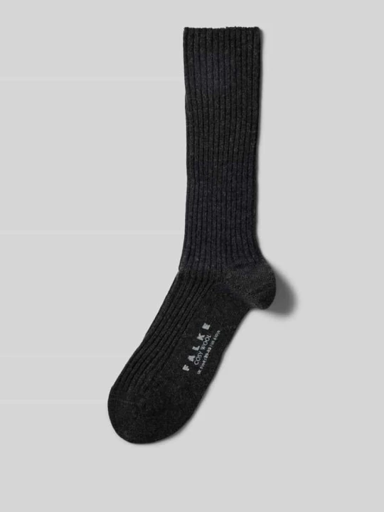 Zdjęcie produktu Skarpety z Mieszanka wełny z dodatkiem kaszmiru Model 'COSY' Falke Ciemnoszary