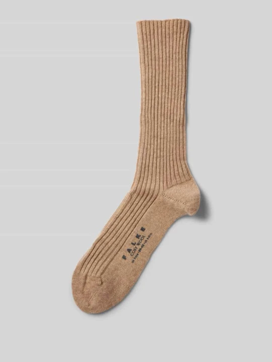 Zdjęcie produktu Skarpety z Mieszanka wełny z dodatkiem kaszmiru Model 'COSY' Falke Beżowy