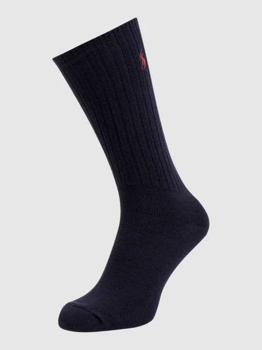 Zdjęcie produktu Skarpety z wyhaftowanym logo model ‘CREW SOCK’ Polo Ralph Lauren Granatowy