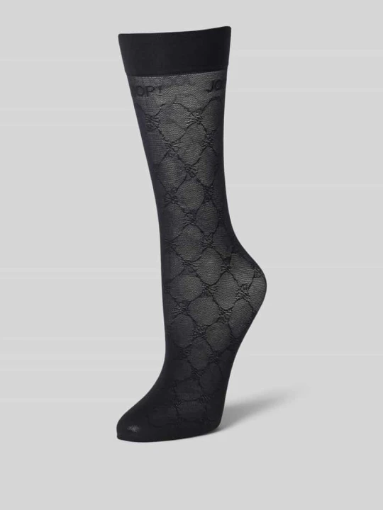 Zdjęcie produktu Skarpety z wyhaftowanym logo model ‘Iconic’ JOOP! Czarny