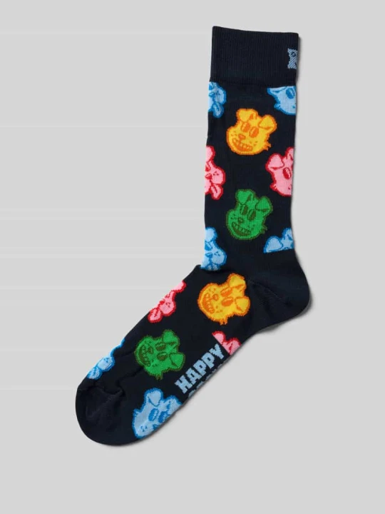 Zdjęcie produktu Skarpety z wyhaftowanym motywem model ‘DOG’ Happy Socks Ciemnoniebieski
