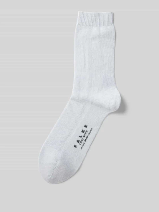 Zdjęcie produktu Skarpety z wysokiej jakości mieszanki wełny i kaszmiru model ‘COSY WOOL’ Falke Jasnoniebieski