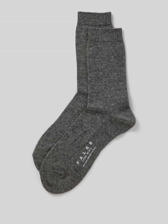 Zdjęcie produktu Skarpety z wysokiej jakości mieszanki wełny i kaszmiru model ‘COSY WOOL’ Falke Jasnoszary