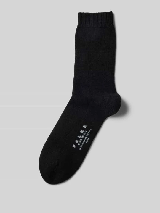 Zdjęcie produktu Skarpety z wysokiej jakości mieszanki wełny i kaszmiru model ‘COSY WOOL’ Falke Czarny