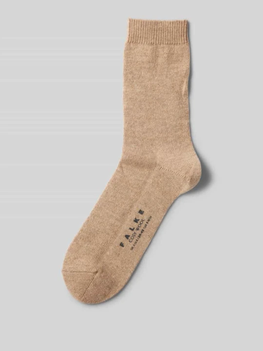 Zdjęcie produktu Skarpety z wysokiej jakości mieszanki wełny i kaszmiru model ‘COSY WOOL’ Falke Beżowy
