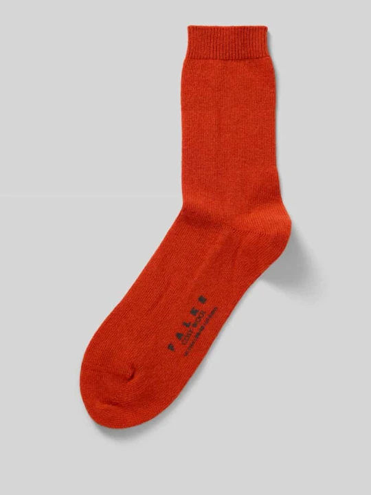 Zdjęcie produktu Skarpety z wysokiej jakości mieszanki wełny i kaszmiru model ‘COSY WOOL’ Falke Terakotowy