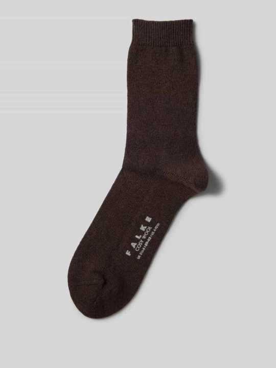 Zdjęcie produktu Skarpety z wysokiej jakości mieszanki wełny i kaszmiru model ‘COSY WOOL’ Falke Ciemnobrązowy
