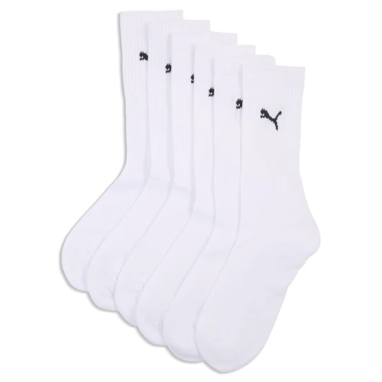 Zdjęcie produktu Skarpety za kostkę PUMA Unisex w paski — trójpak, Odzież, Biały