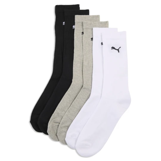 Zdjęcie produktu Skarpety za kostkę PUMA Unisex w paski — trójpak, Odzież, Biały