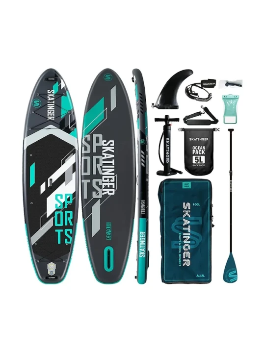 Zdjęcie produktu Skatinger deska do pływania z akcesoriami SUP 350x89x15 cm (11'6'') czarny