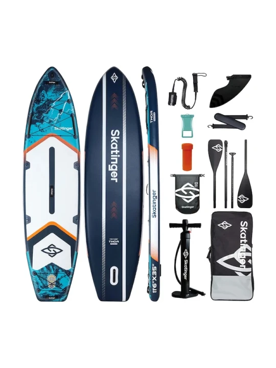Zdjęcie produktu Skatinger deska do pływania z akcesoriami SUP 350x89x15 cm (11'6'') niebieski