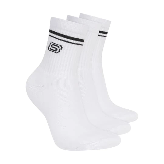 Zdjęcie produktu Skechers 3 Pack Womężczyźni's Low Crew Varsity skarpety - Bialy