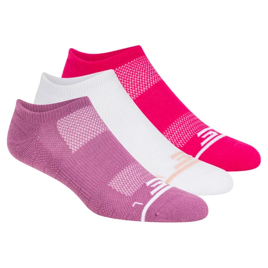 Zdjęcie produktu Skechers 3 Pack Womężczyźni's No Show Premium Basic skarpety - Fioletowy / Rozowy