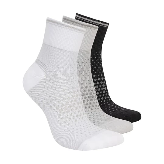 Zdjęcie produktu Skechers 3 Pack Womężczyźni's Reflective Performance Quarter skarpety - Bialy / Szary