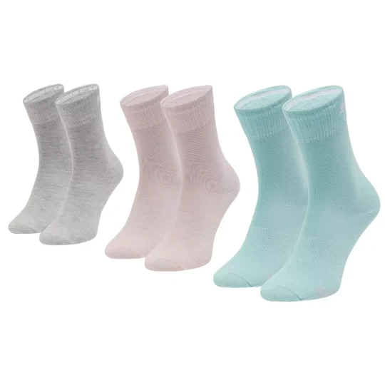 Zdjęcie produktu Skechers 3PPK Mesh Ventilation Socks SK41040-6060, Unisex, Wielokolorowe, skarpetki, bawełna, rozmiar: 35-38